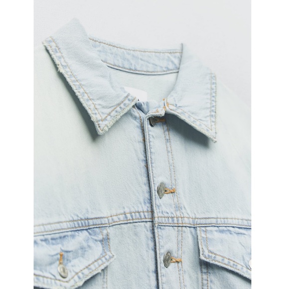 Zara Denim Jumpsuit - Picture 9 of 10